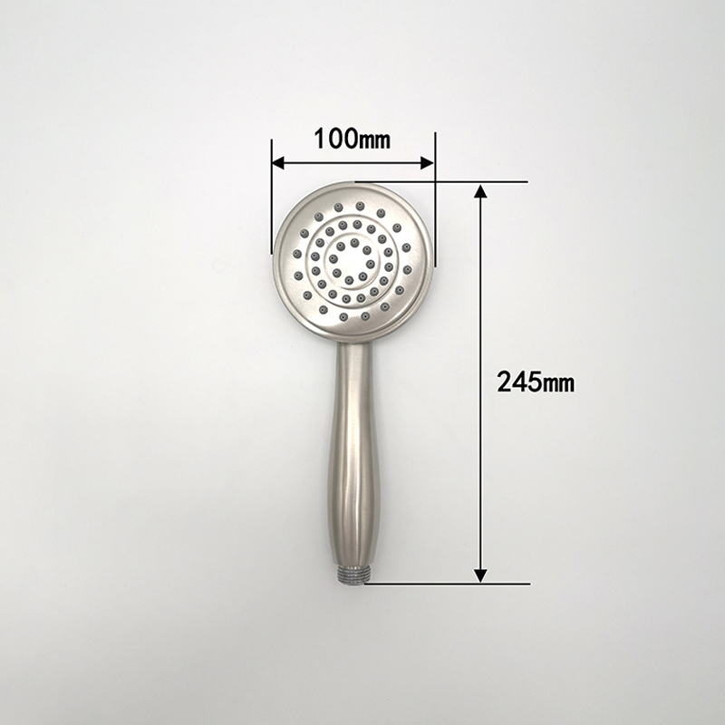 Semprotan Tangan Stainless Steel Fungsi Tunggal Kepala Hand Shower 6610